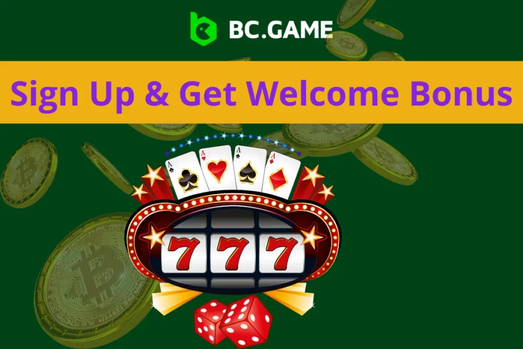 Sign up and get bonus