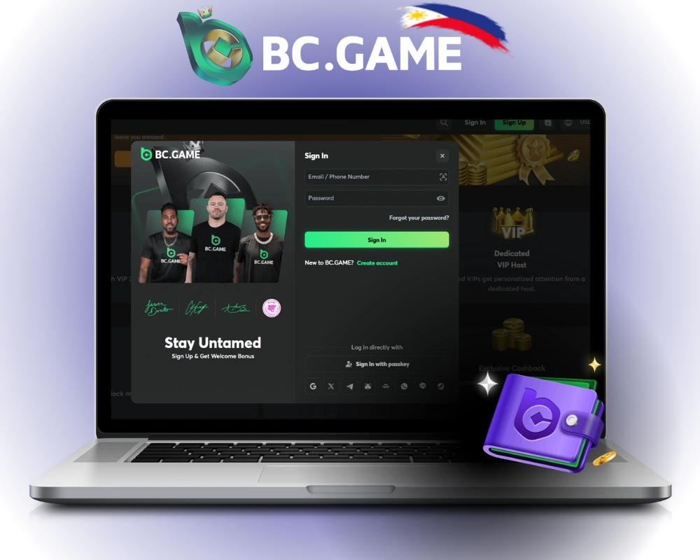 BC Game Login