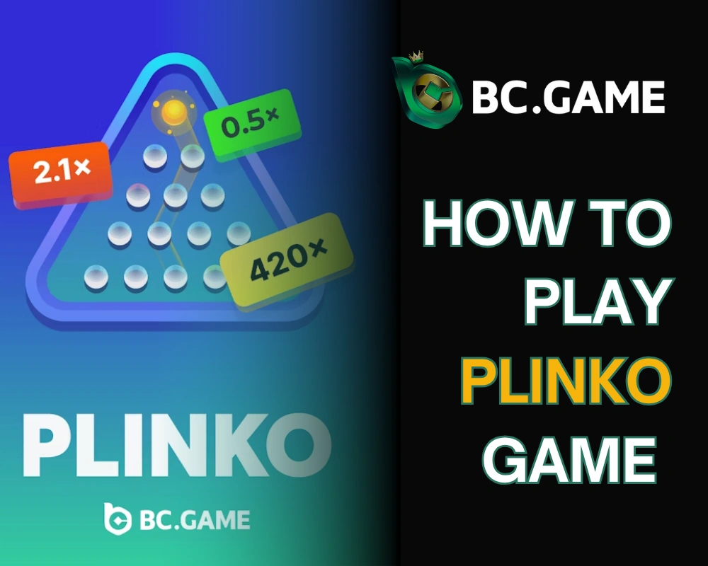 How to play BC Game Plinko
