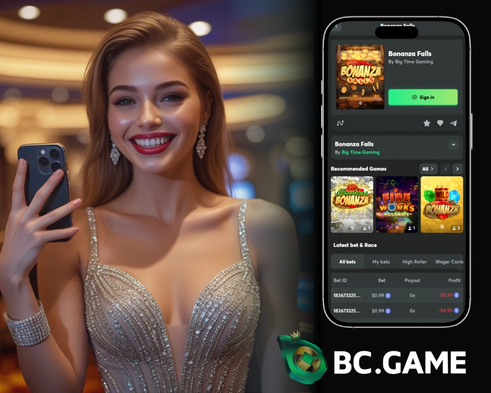 BC Game Slots App